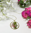 Garden Pink Bouquet Necklace